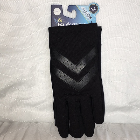 isotoner Other - NWT Mens Black Isotoner Chevron Gloves 🧤Size LG isotoner Other - NWT Mens Black Isotoner Chevron Gloves 🧤Size LG
